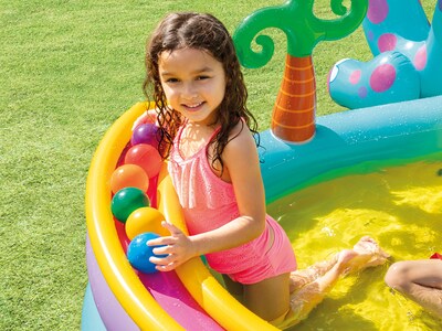 intex dinoland play center