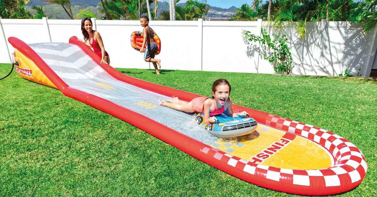 Vattenglidbana - Intex Racing Fun | Coolstuff.se