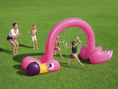 bestway vannspreder jumbo flamingo