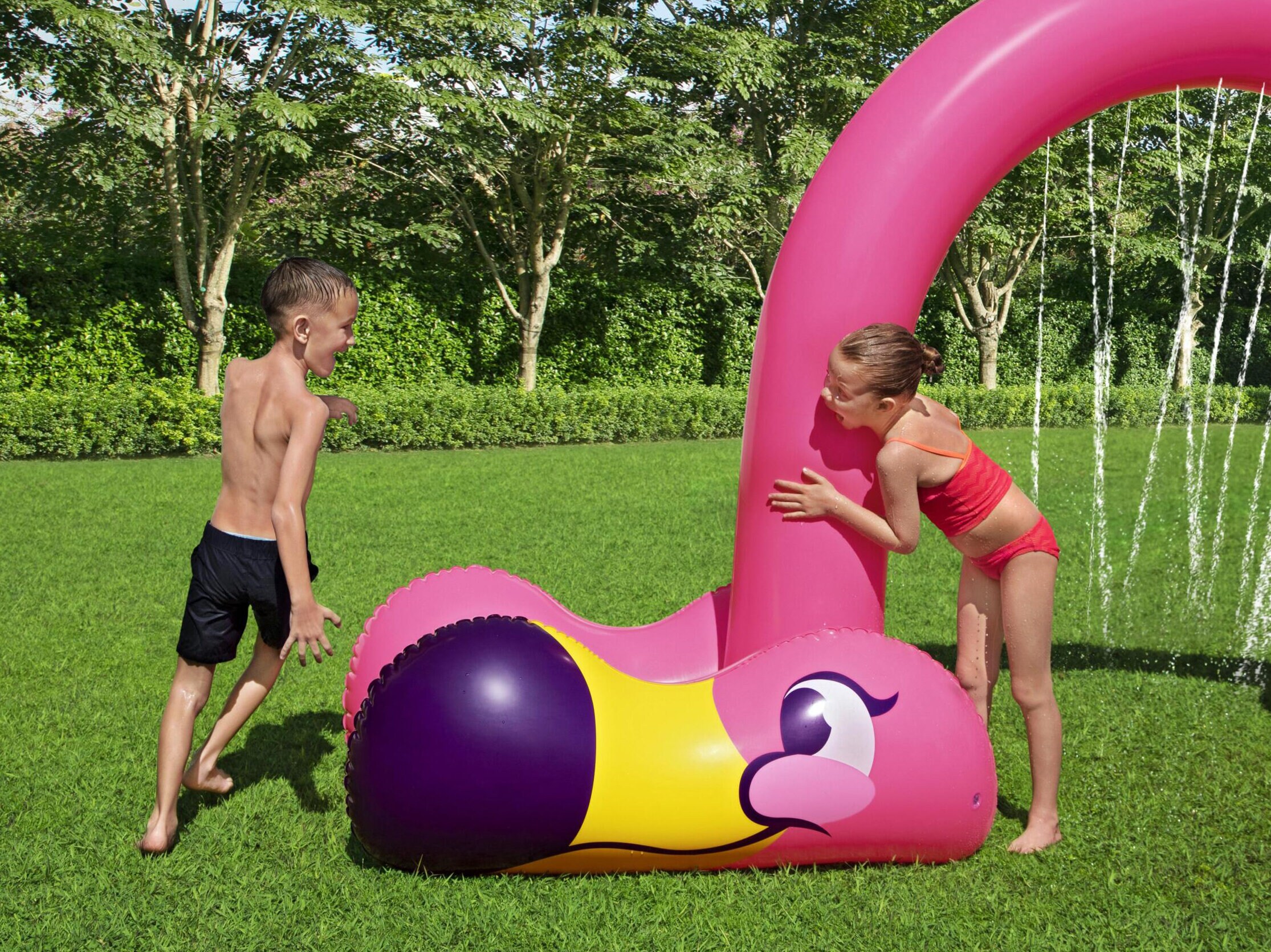 Bestway Jumbo Flamingo Sprinkler