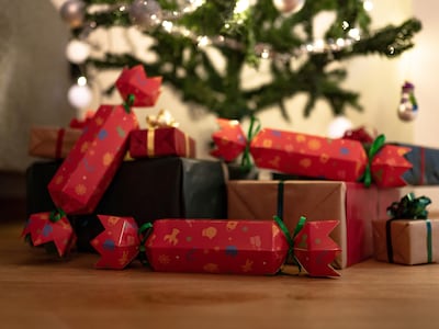 Lag dine egne Christmas Crackers 4-pakning