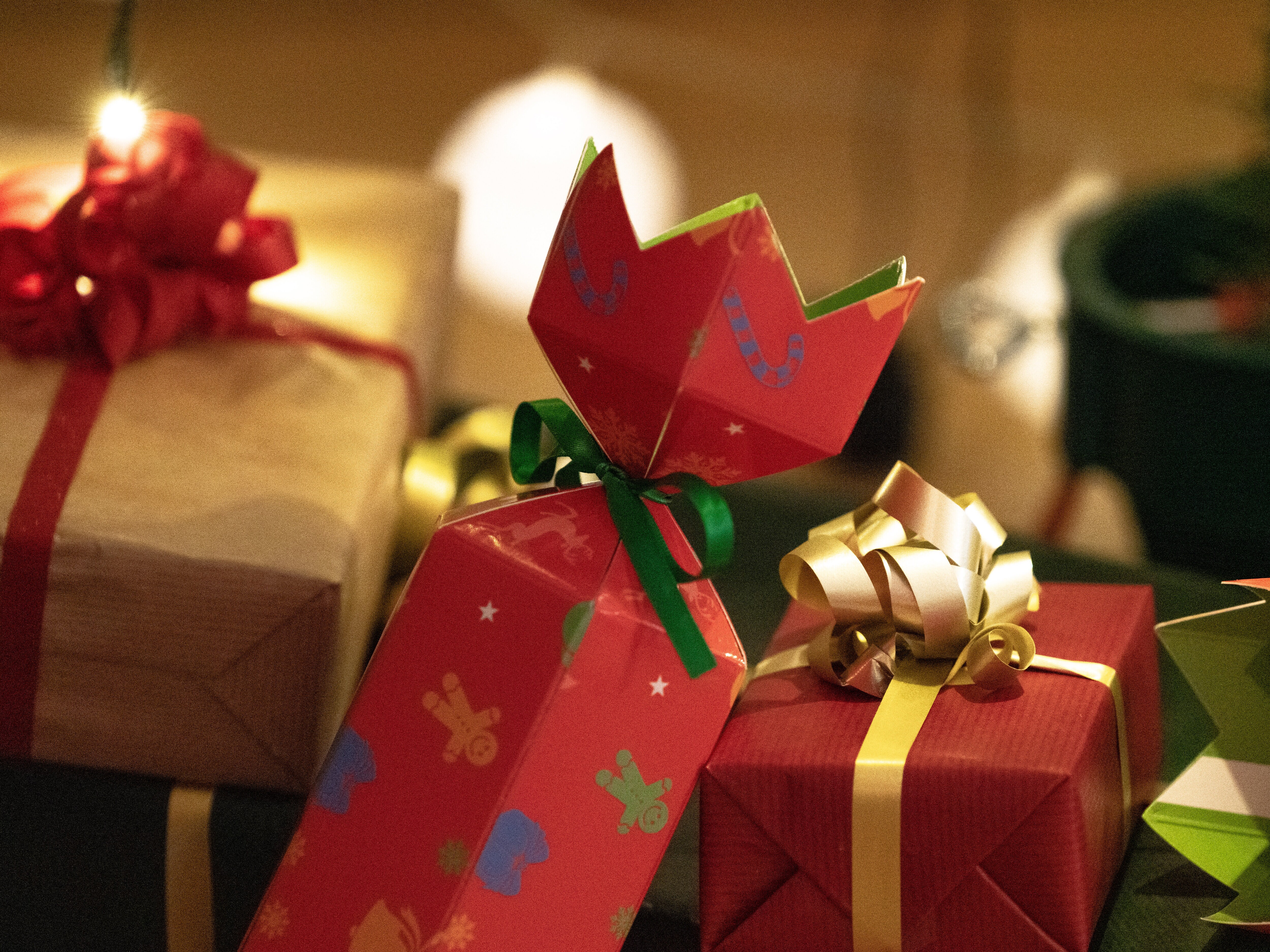 DIY Christmas Crackers 4er-Pack