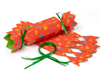 DIY Christmas Crackers 4er-Pack