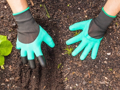 Handschuhe mit Krallen