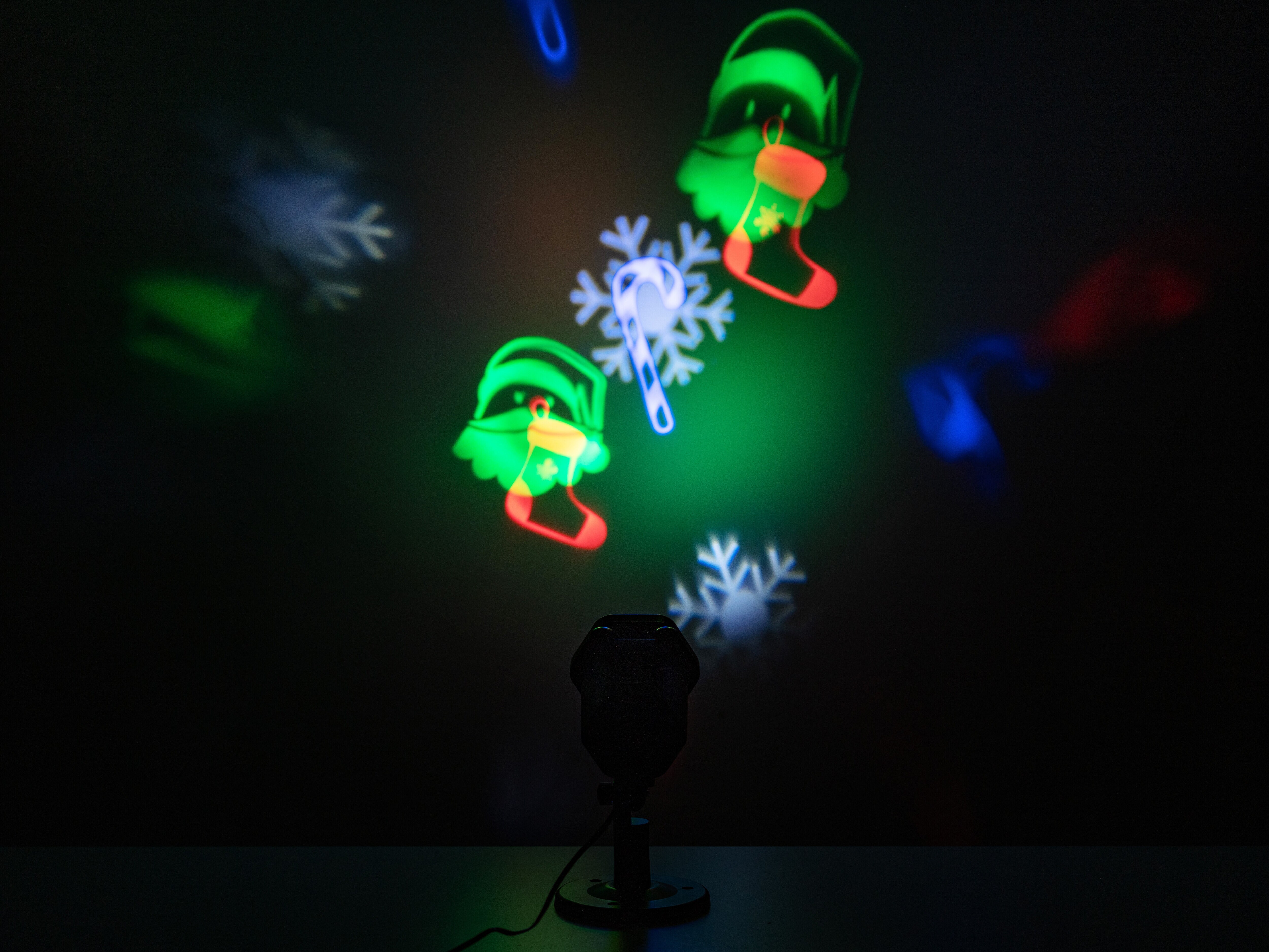 Projektori kuvioilla