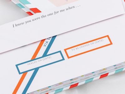 Letters to My Love Ausfüll-Briefe