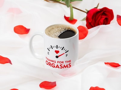 Thanks For The Orgasms Becher