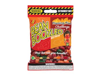 Bean Boozled Flaming Five -täyttöpakkauksesta