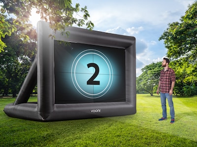 Oppusteligt Projektorlærred