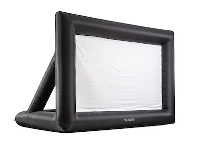 projektorduk på uppblåsbar ram