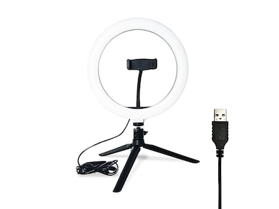 Selfie-lampe med mobilstativ