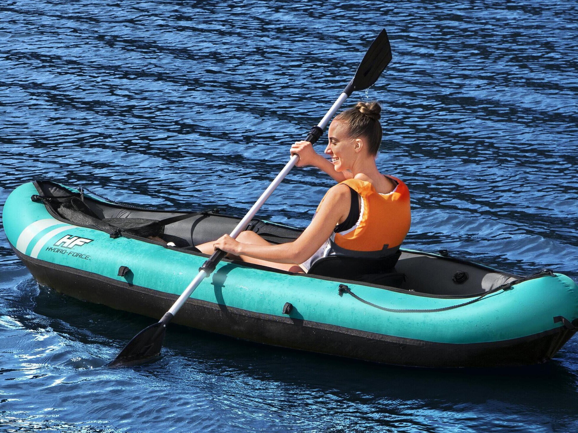 Oppblåsbar kajakk - Bestway Hydro-Force Ventura K1