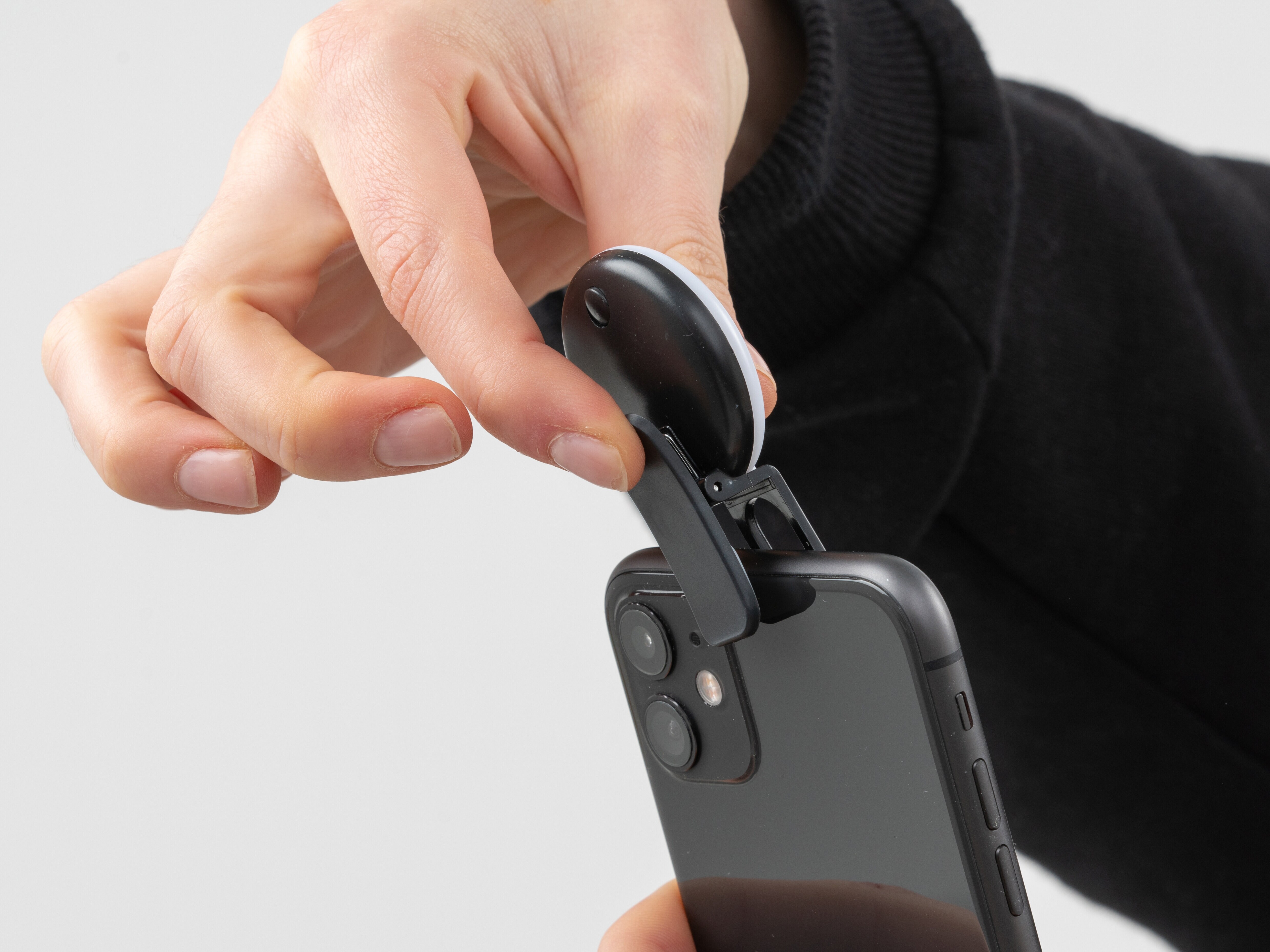 Selfie lampa med clip