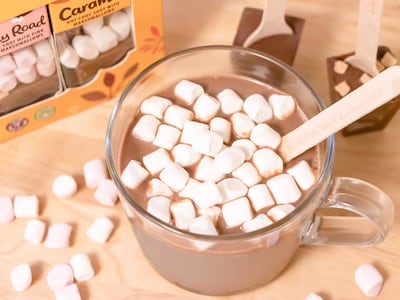 Chokladklubba till varm choklad