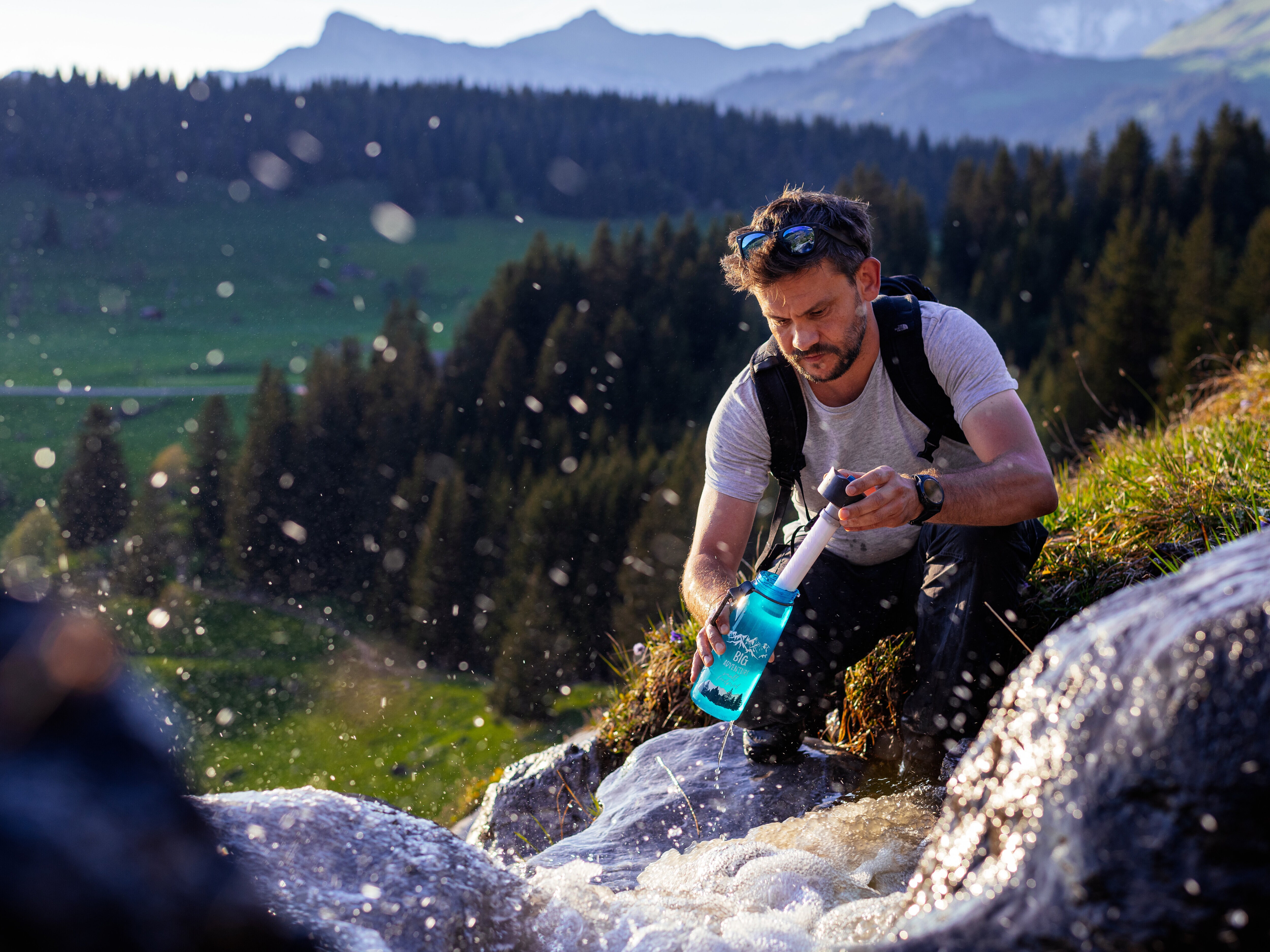 Flaske med Vandrensning