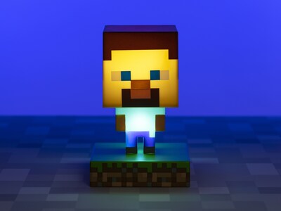 Minecraft Steve Lampa