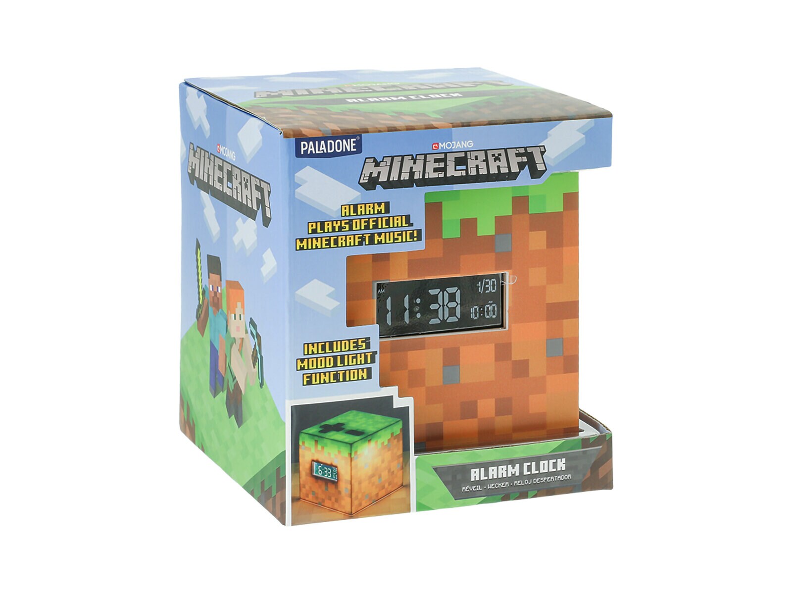 Minecraft digital vekkerklokke