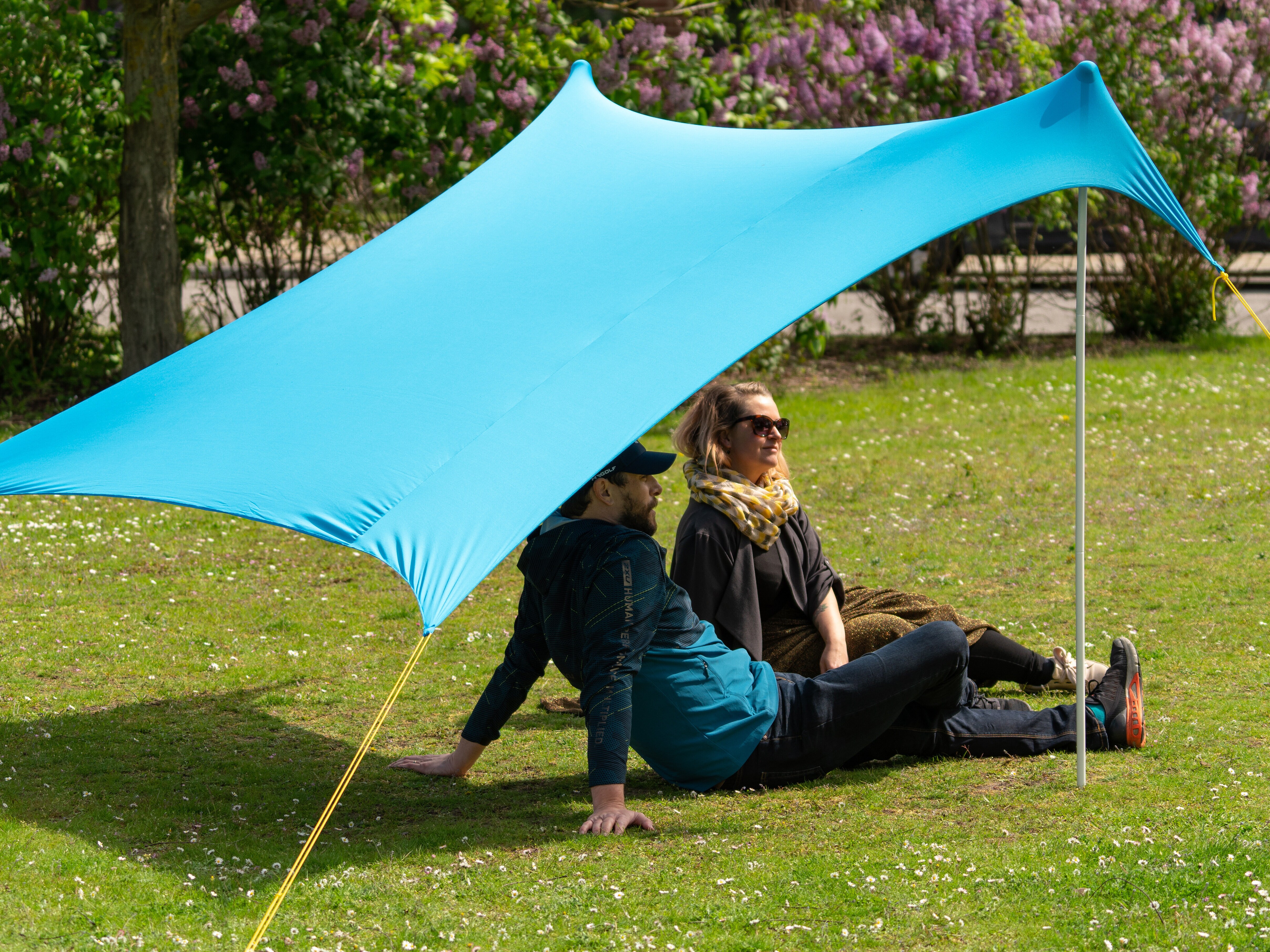 Sonnensegel mit Stangen - Outlust