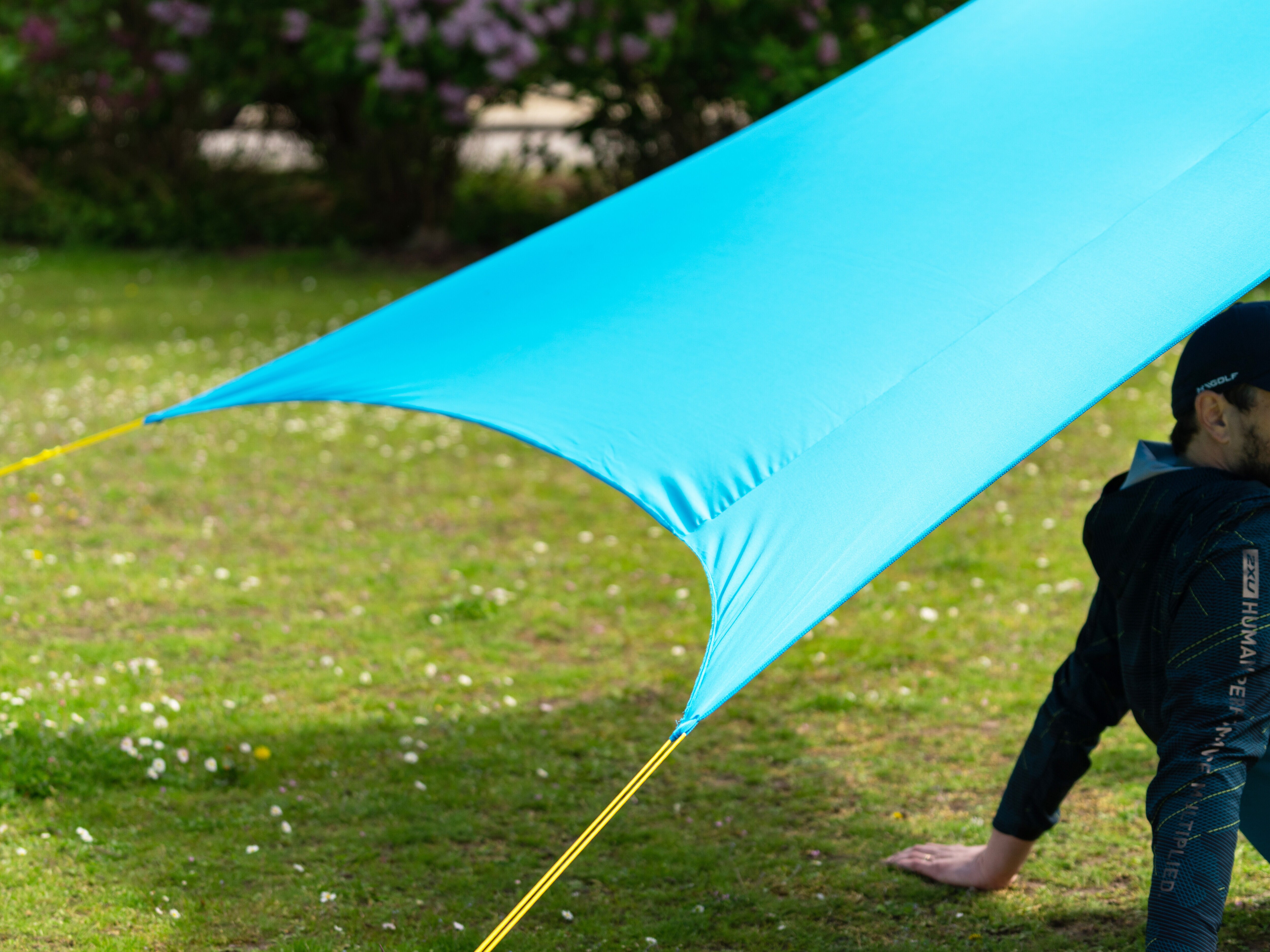 Sonnensegel mit Stangen - Outlust