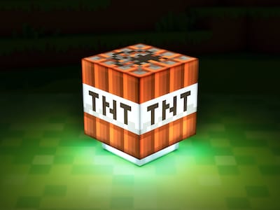 Minecraft TNT Lampe