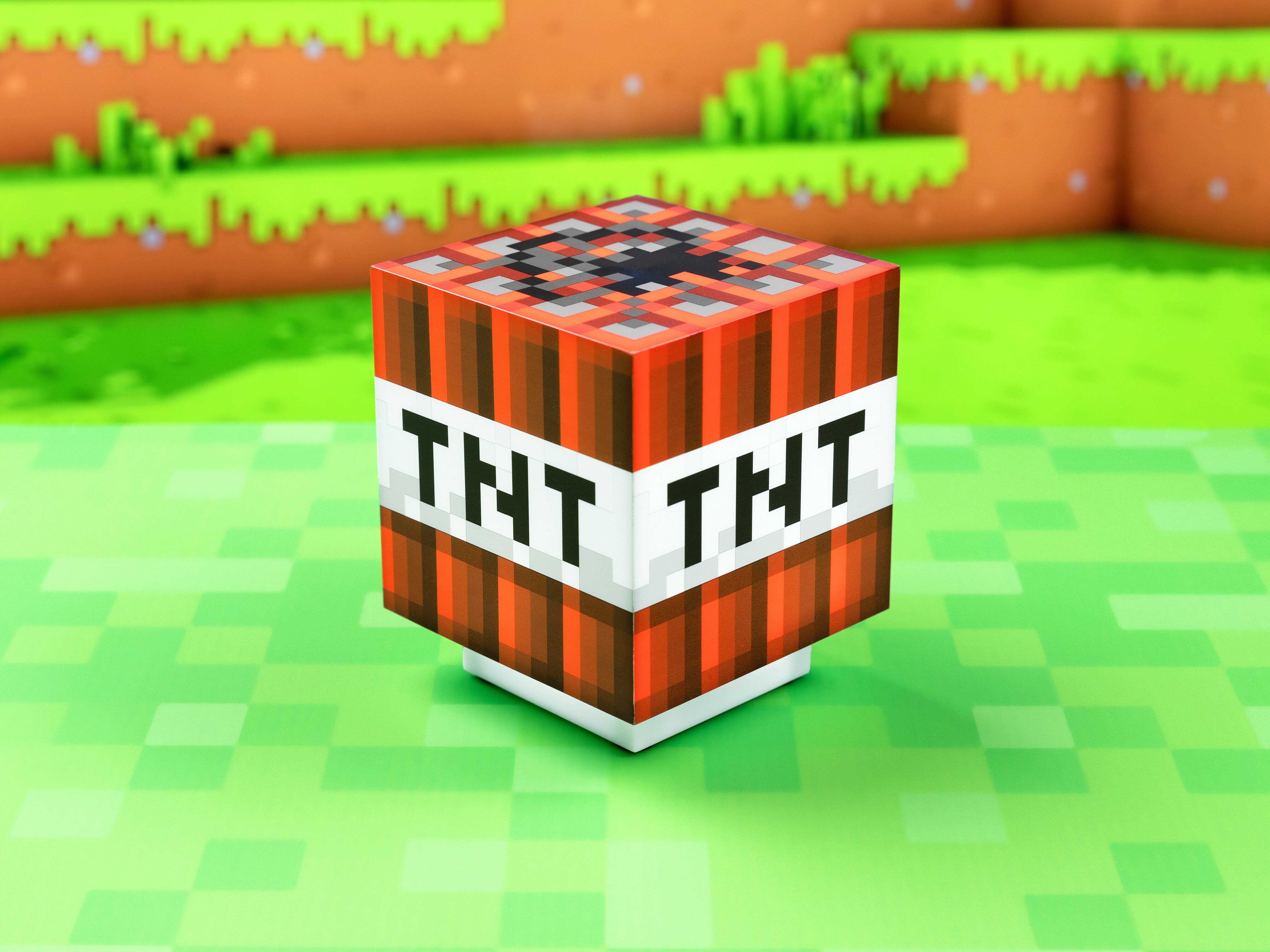 Minecraft TNT Lampa