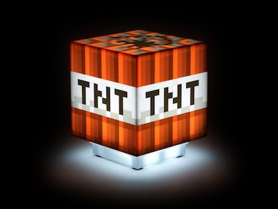 Minecraft TNT Lampa