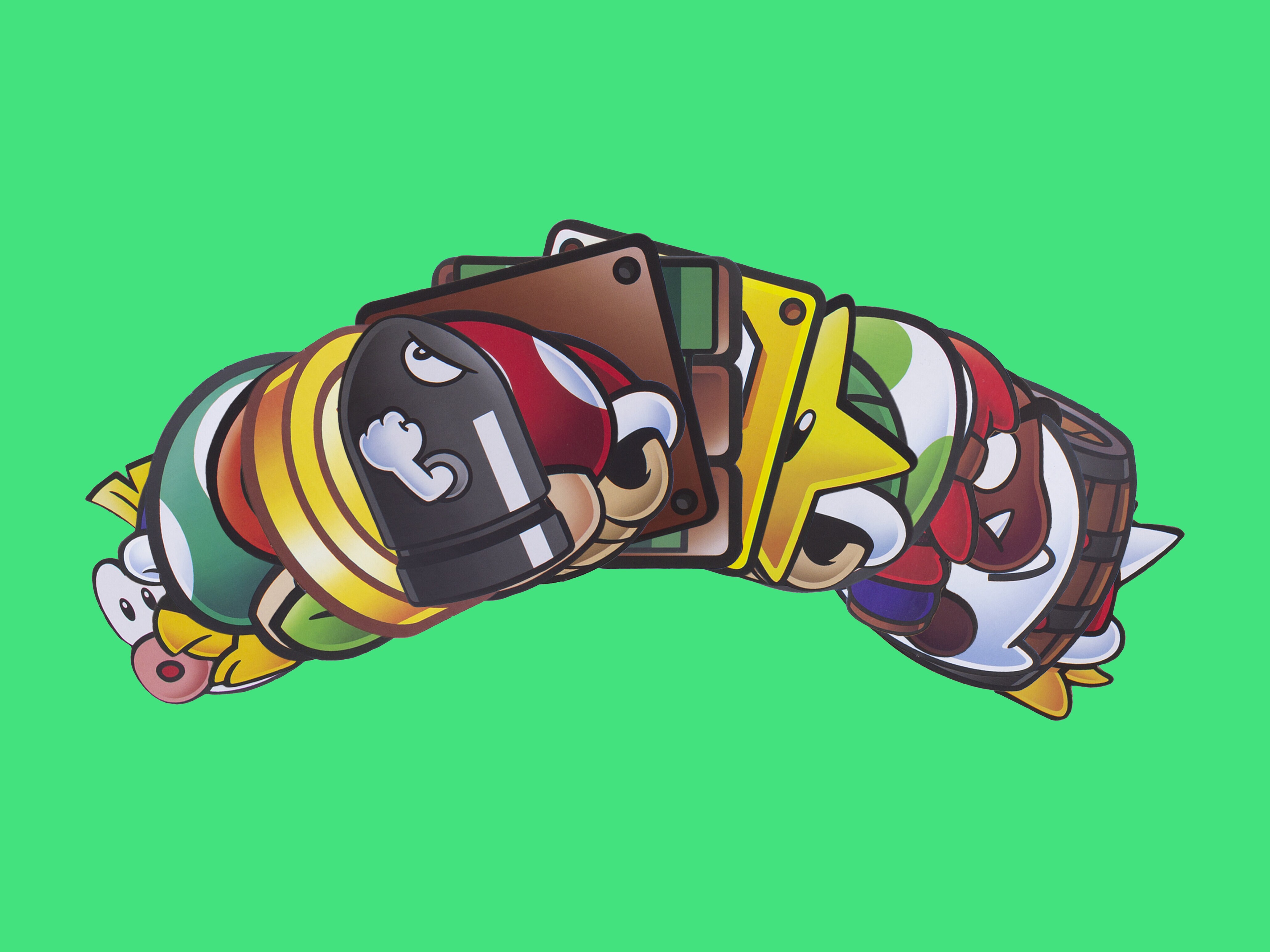 Super Mario Fun Fact Coasters