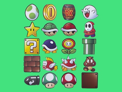 Super Mario Fun Facts Lasinalusta