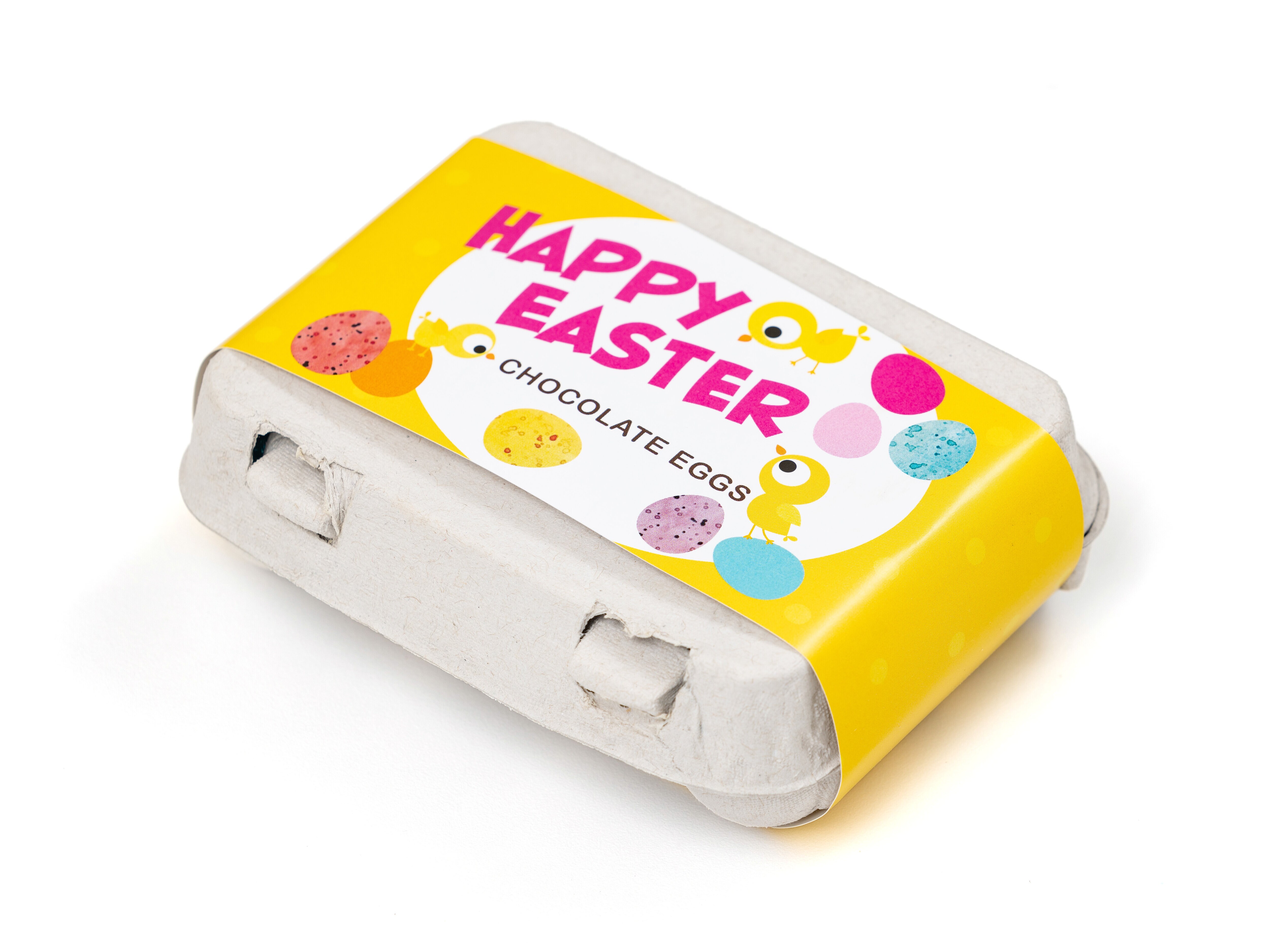 påskeæg i æggebakke