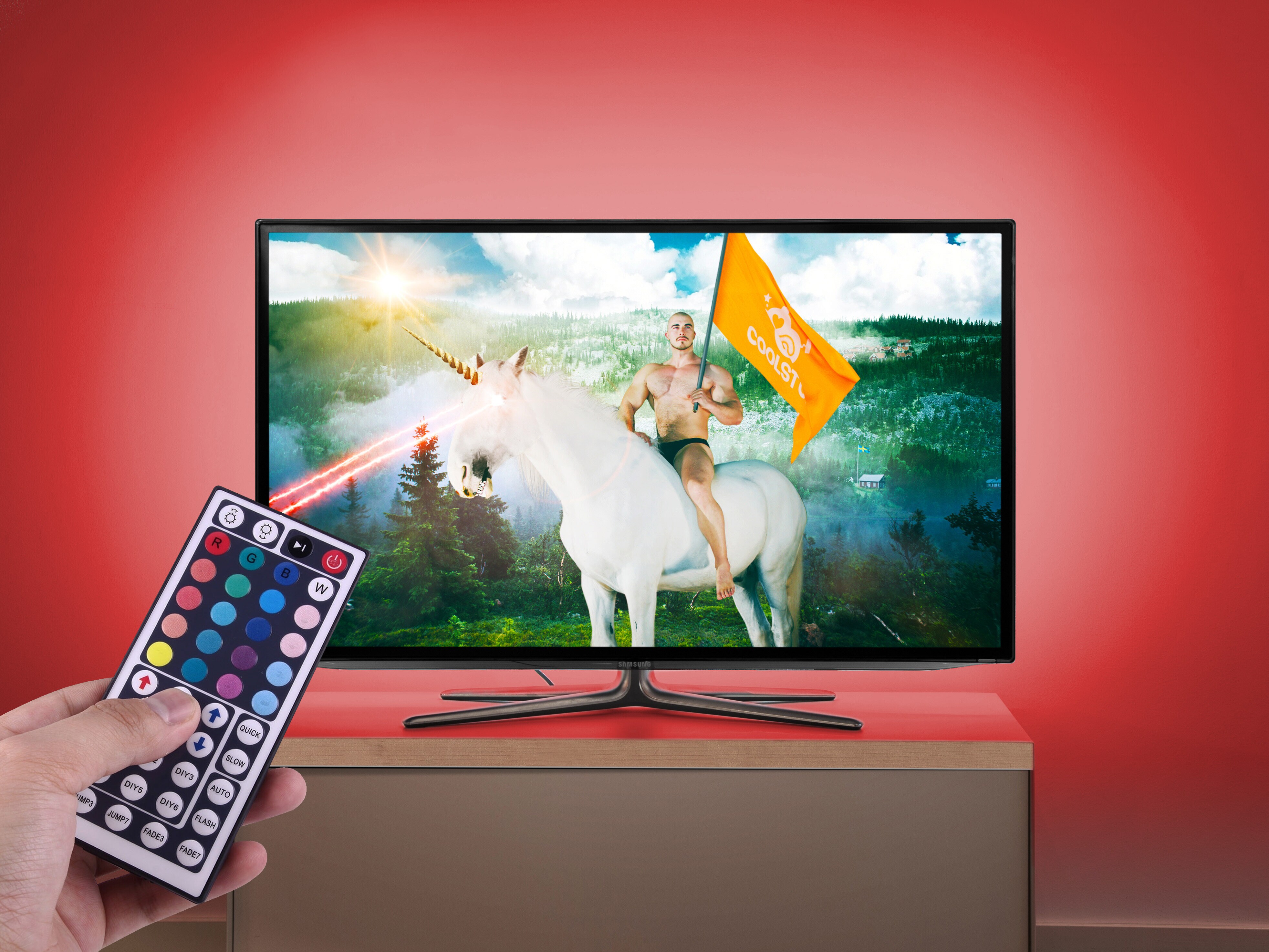 Bakgrundsbelysning för TV