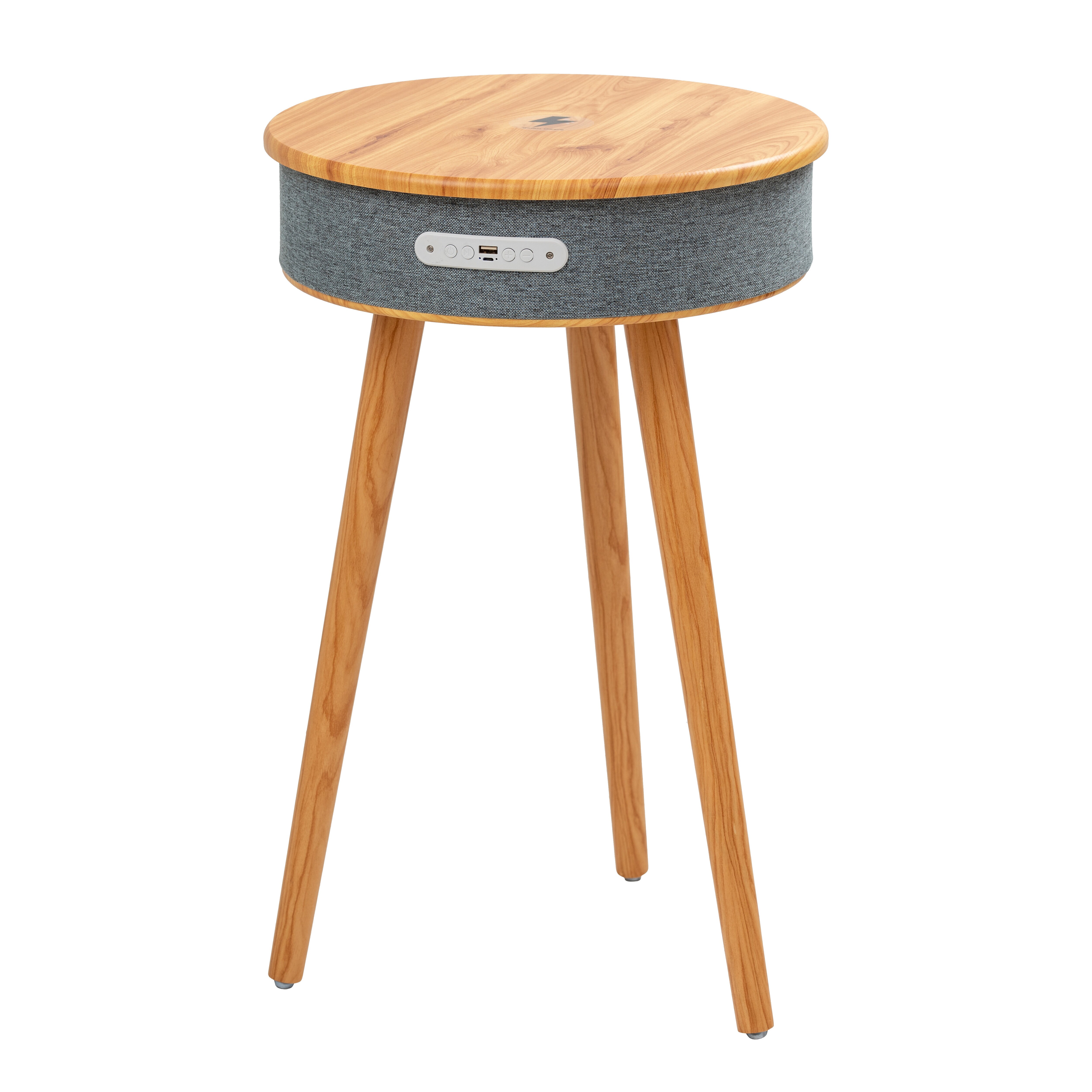 Høyttalerbord med trådløs lading - Vooni