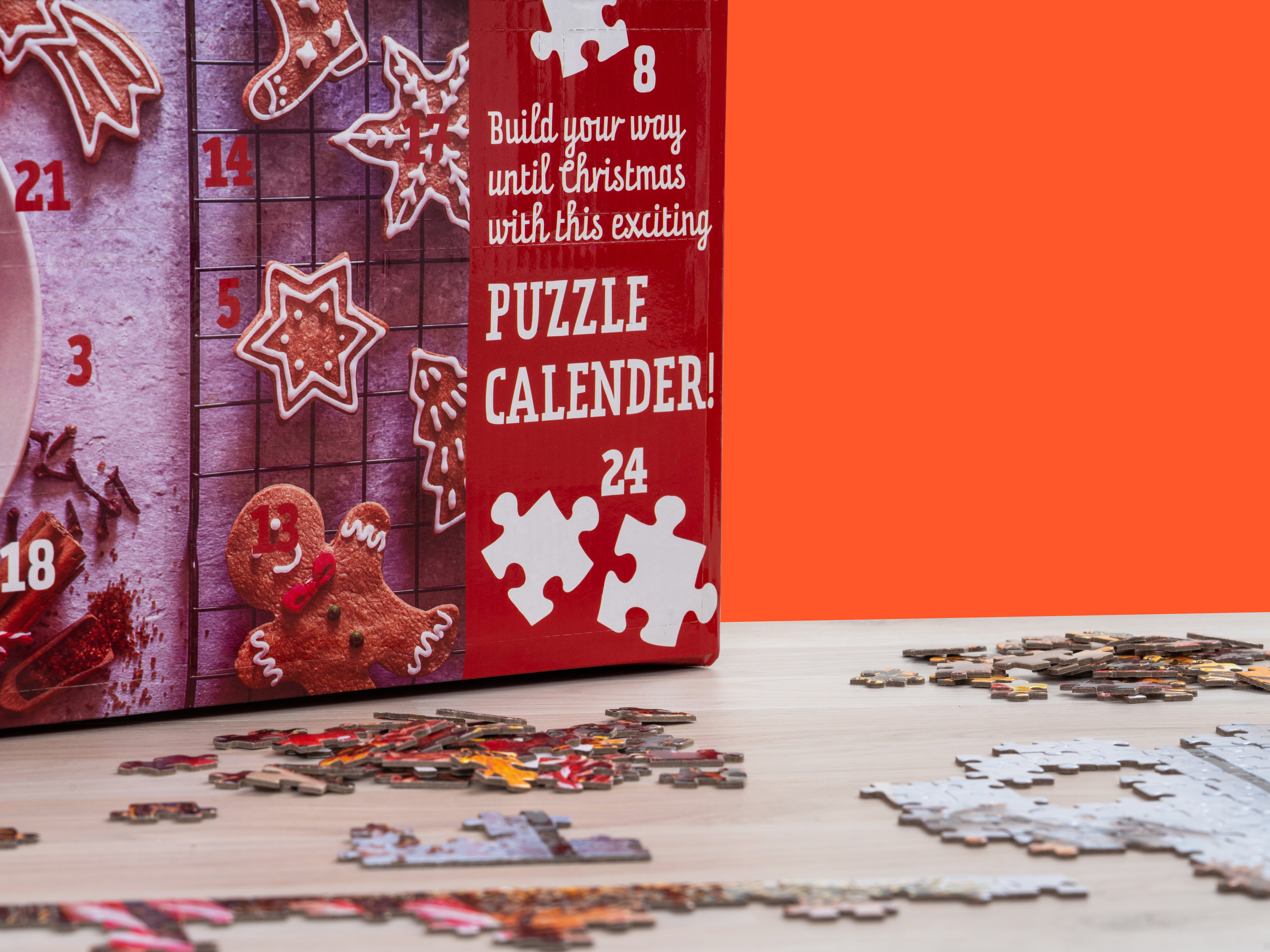 Pukamam Adventskalender Puzzle 1008 Teile - Weihnachts Puzzle Kalender 2025