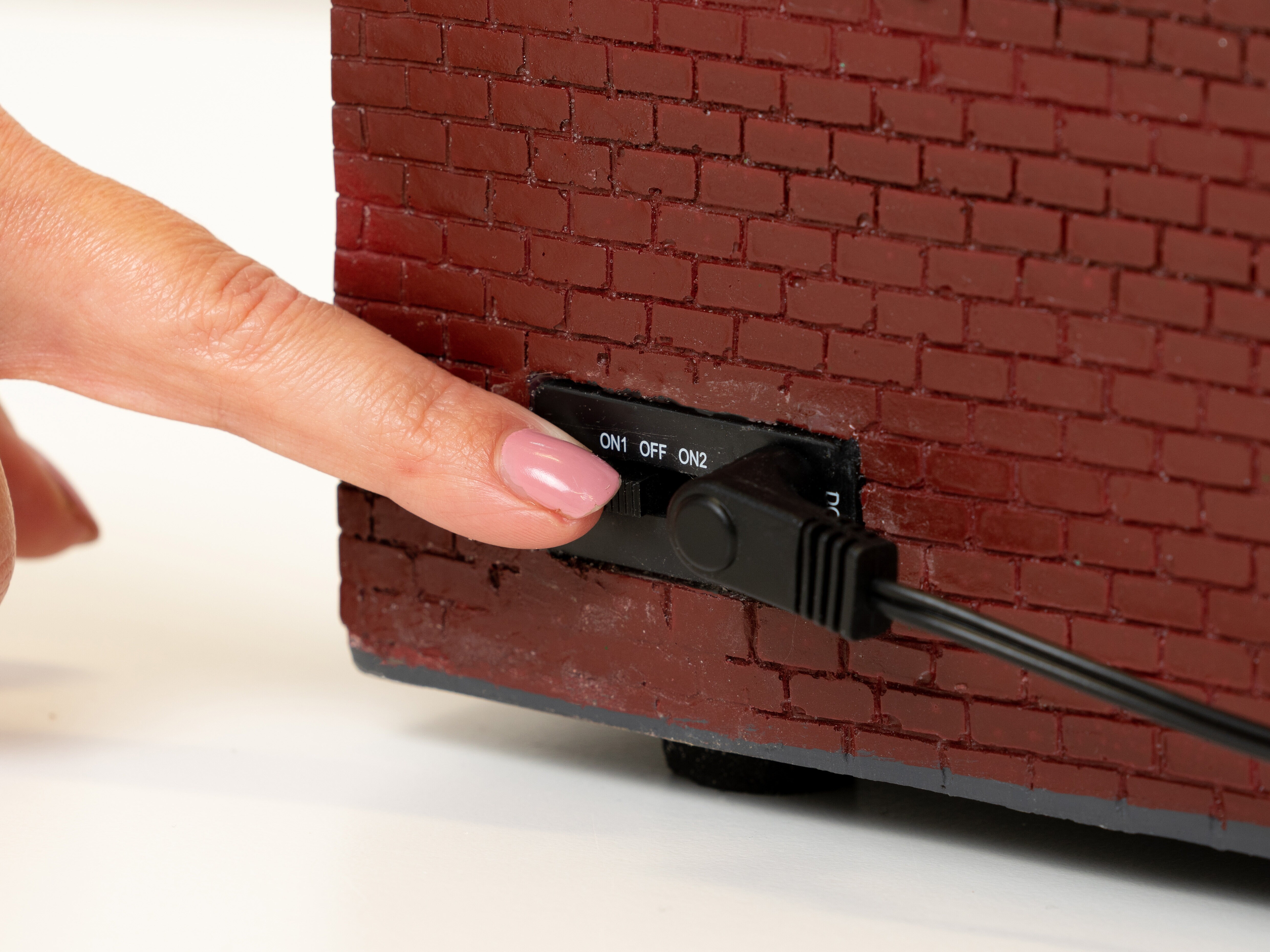 Juleby med belysning – Julemarked