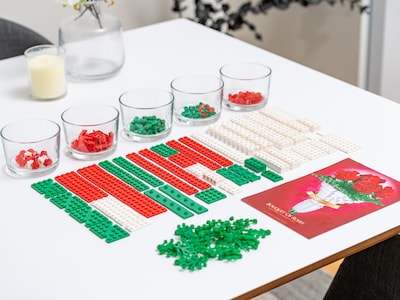 Blomsterbuket 3D-byggesæt - Spralla