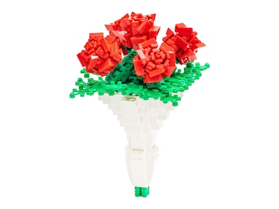 Blomsterbuket 3D-byggesæt - Spralla