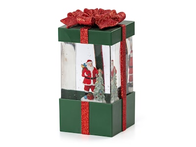 juldekoration med glitter