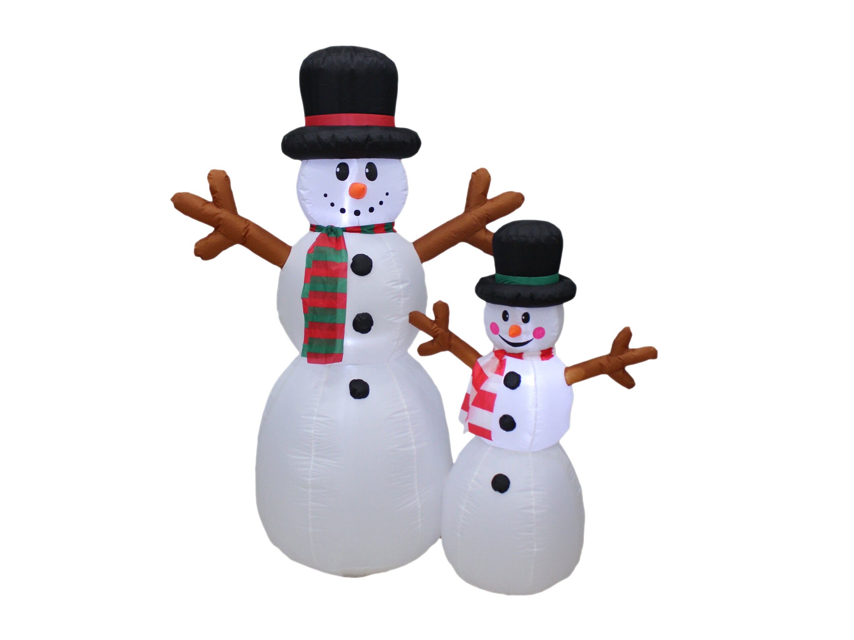 Aufblasbare Weihnachtsdekoration - Schneemänner