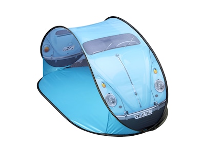 Pop up Strandmuschel VW-Käfer blau