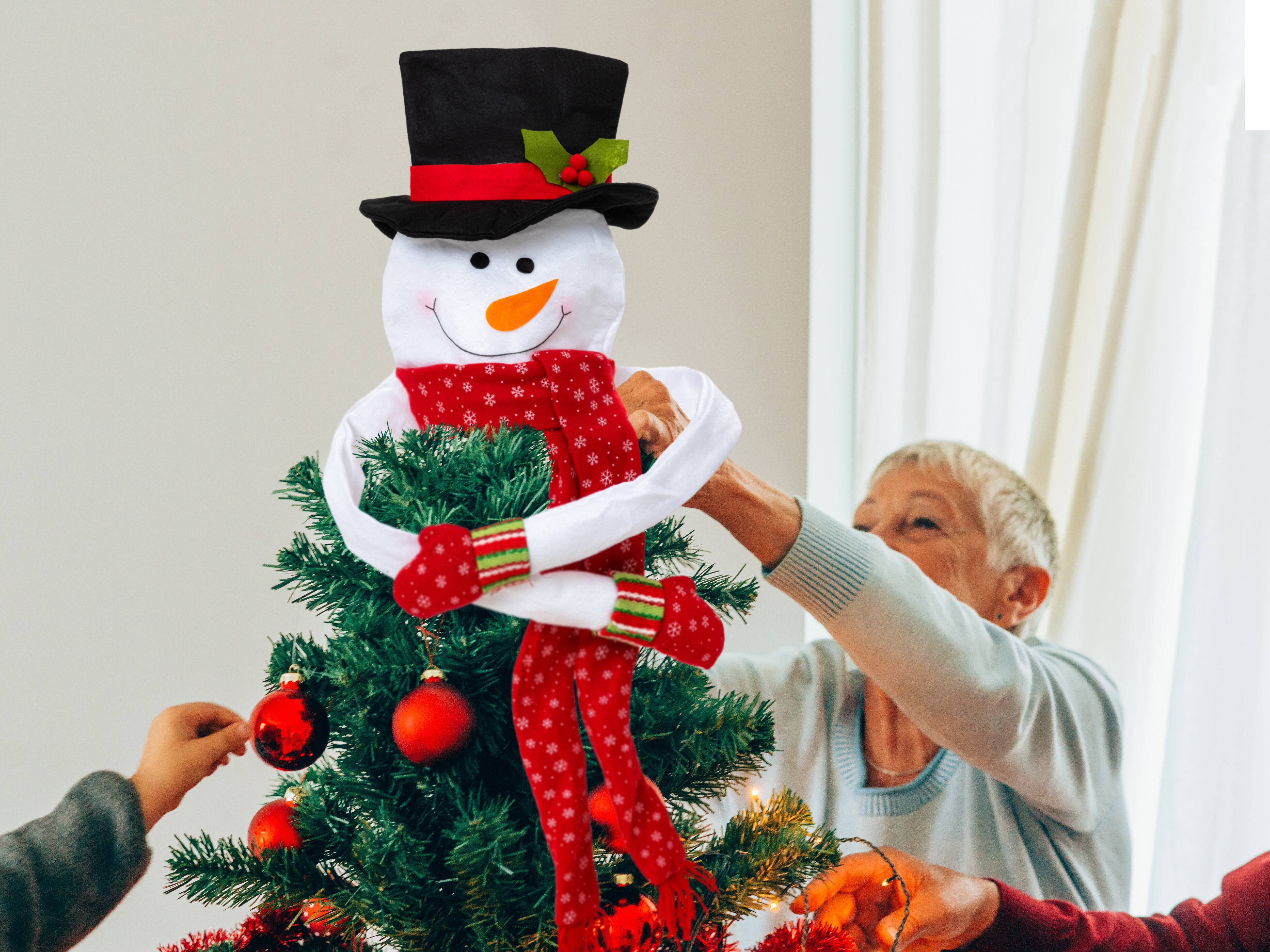 lustige Weihnachtsbaumdeko