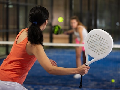 tryckbehållare för padelbollar