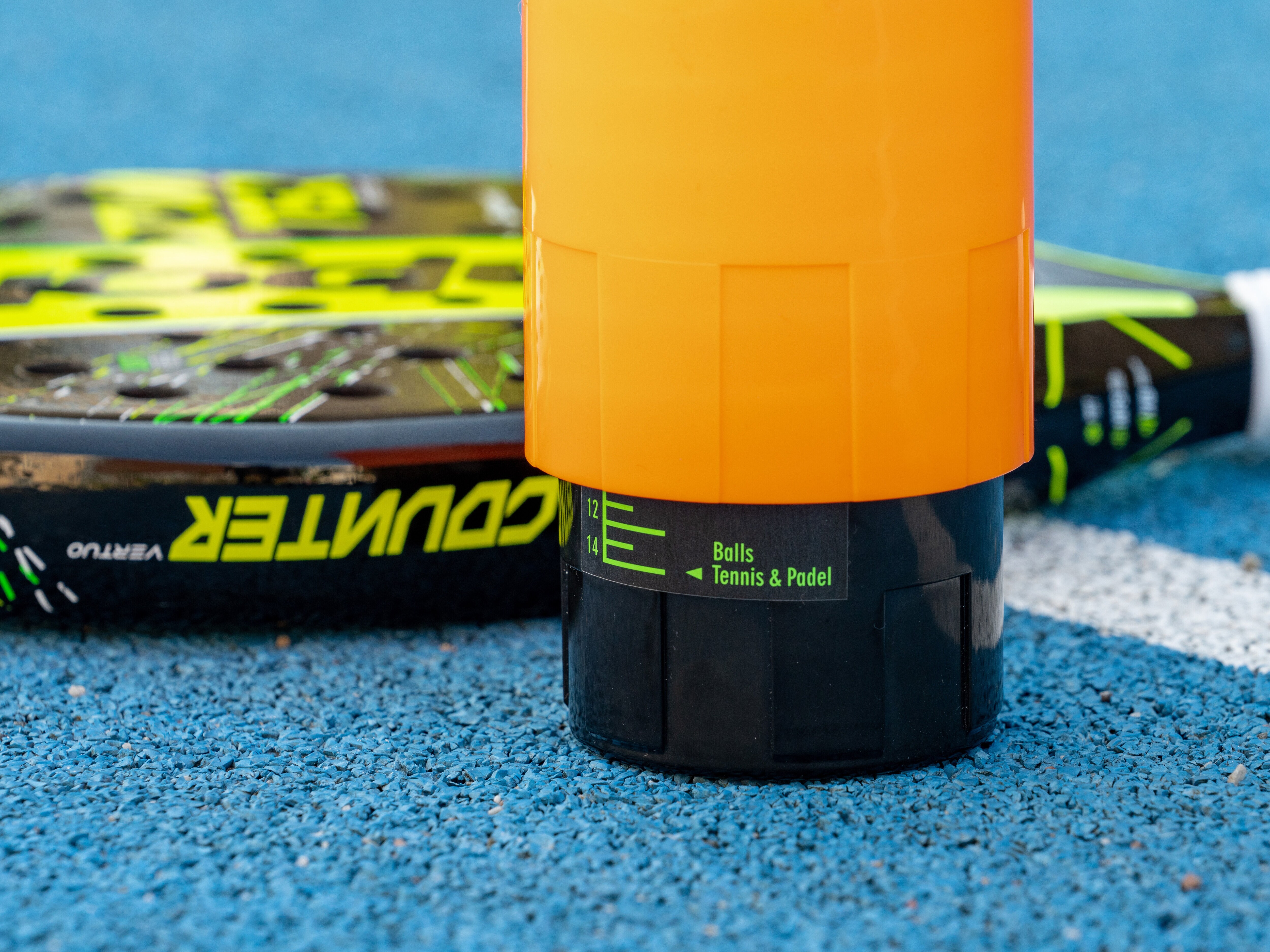 trykksatt rør for padelballer