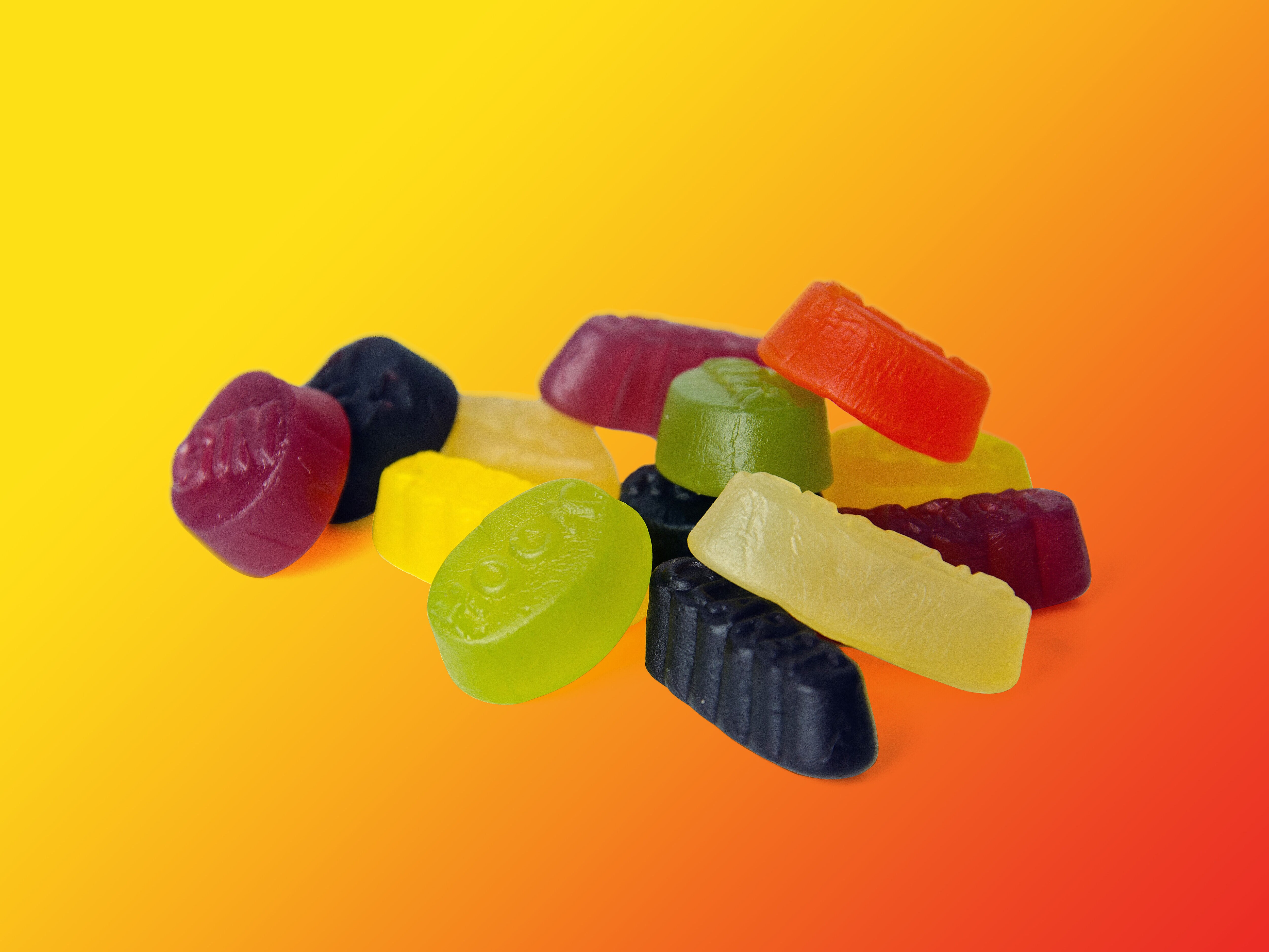 godteri i stor forpakning