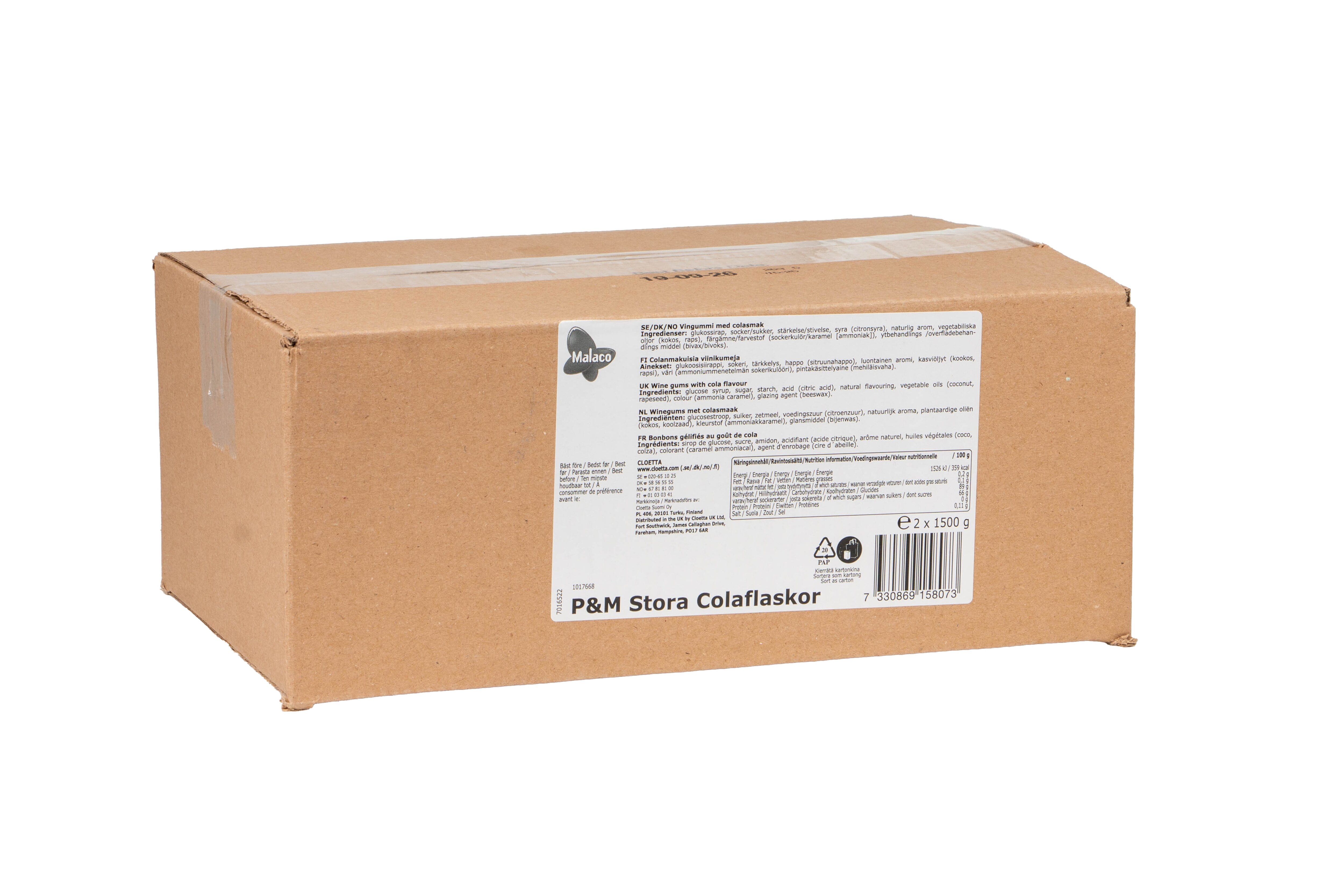 Colapullot irtokarkit 3 kg