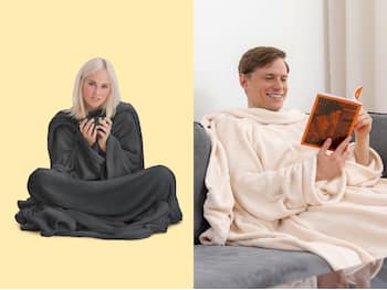 Kuscheldecke mit Ärmeln