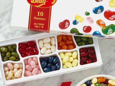 jelly belly presentask