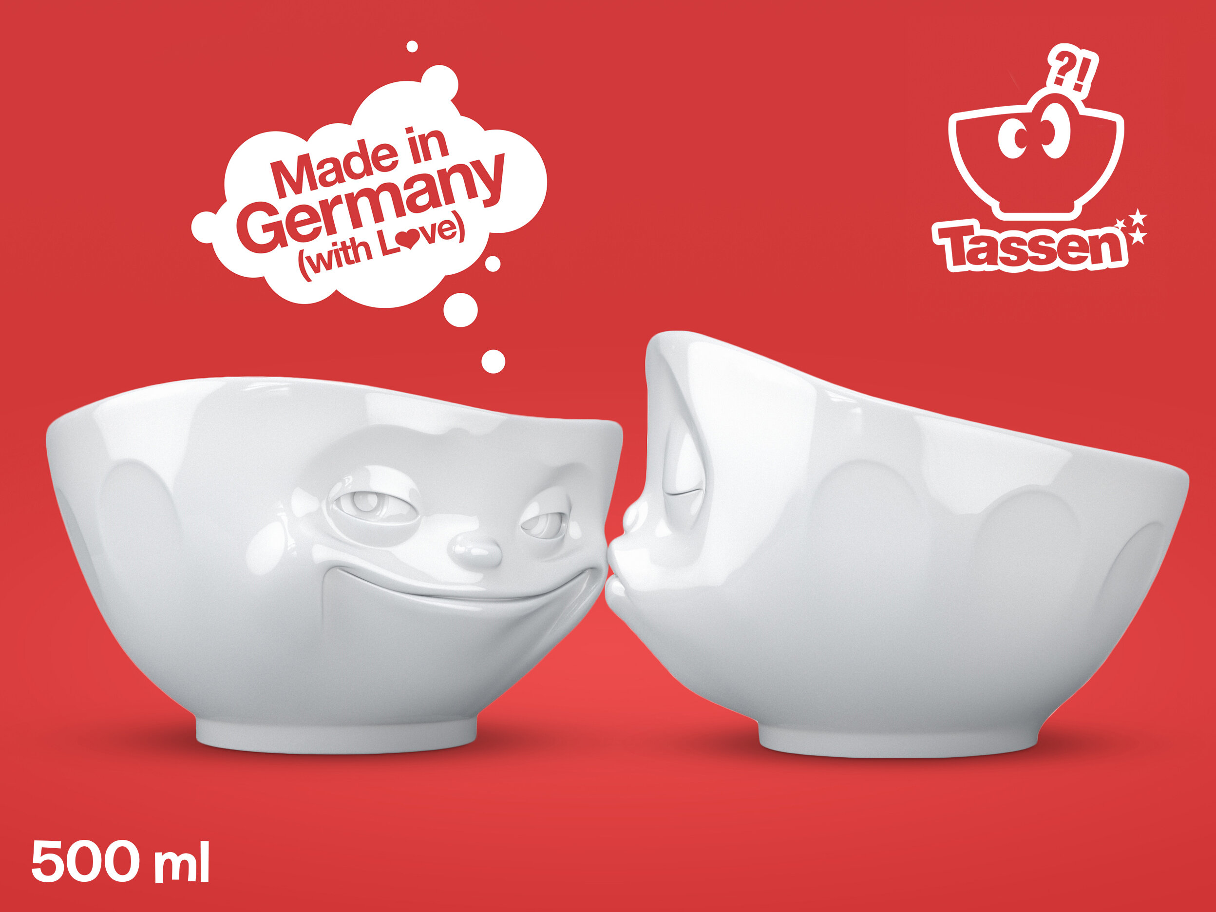 Schale mit Gefühlen - Tassen