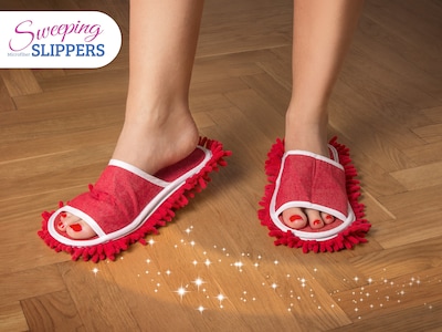 Sweeping slippers