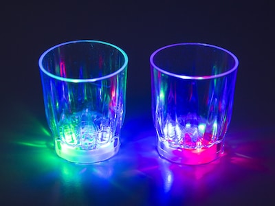 Blinkande Partyglas