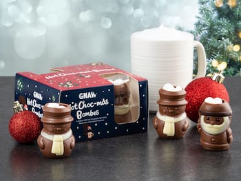 Gnaw Hot Choc-Mas Chokladbomber för Varm Choklad