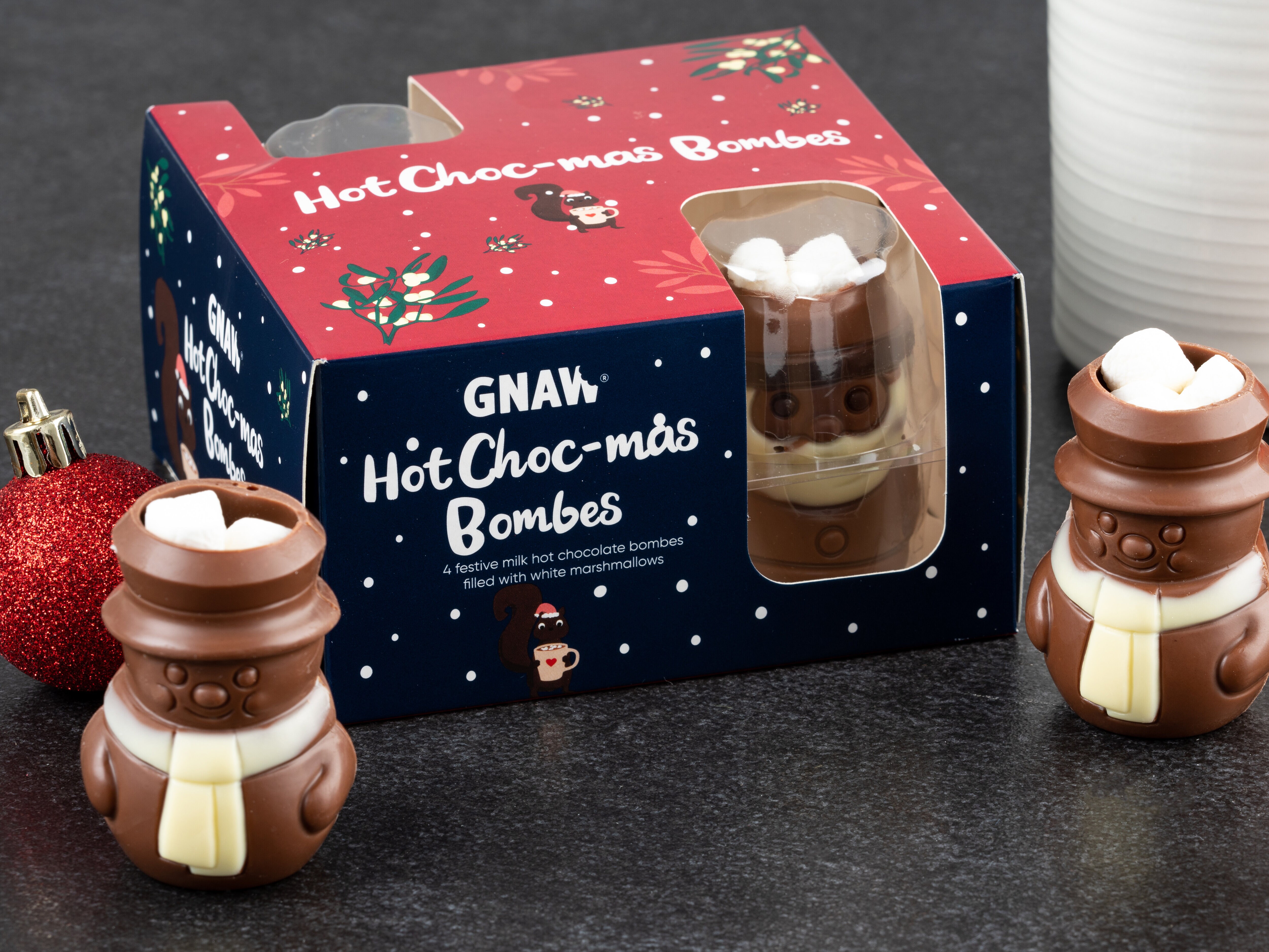 Gnaw Hot Choc-Mas Bomben